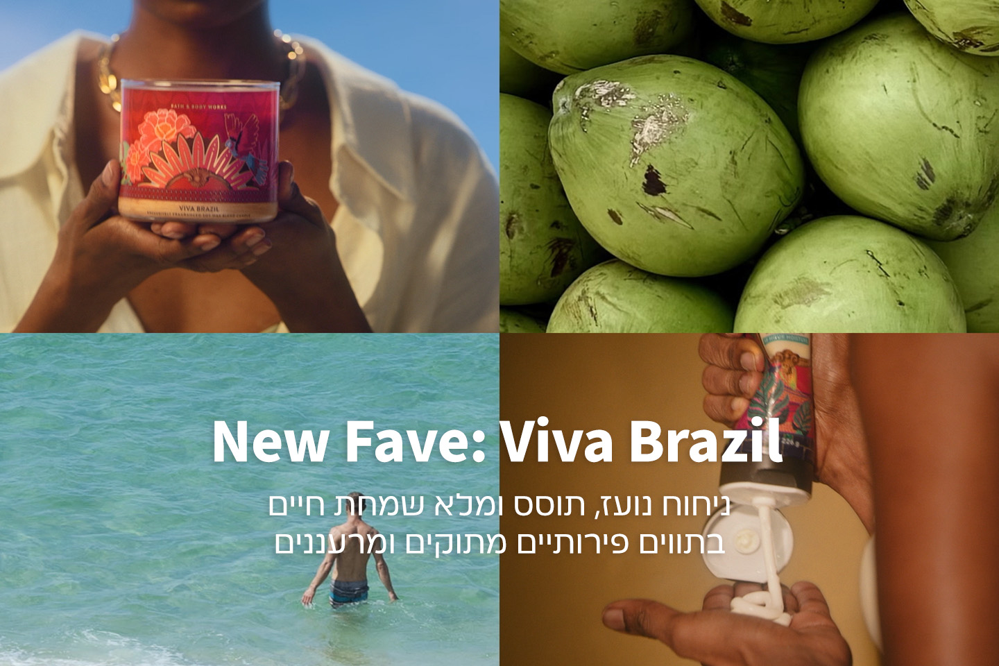 ניחוחות טרופיים חדשים